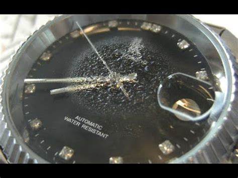 moisture inside rolex watch|water in rolex watch.